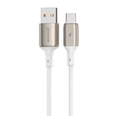 Кабель Proove Flex Metal Type-C 1м Белый