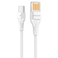 Кабель Proove Double Way Silicone Type-C 1м Білий