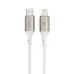 Кабель Proove Flex Metal Type-C to Lightning 27W 1м Белый