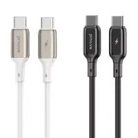 Кабель Proove Flex Metal Type-C to Type-C 60W 1м Черный