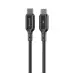 Кабель Proove Flex Metal Type-C to Type-C 60W 1м Чорний