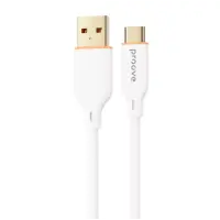 Кабель Proove Jelly Silicone Type-C 1м Белый