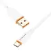 Кабель Proove Jelly Silicone Type-C 1м Белый