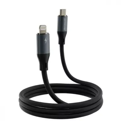 Кабель Proove PowerFull Type-C to Lightning 30W 1м Черный