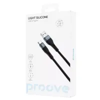 Кабель Proove Light Silicone Type-C 1м Чёрный