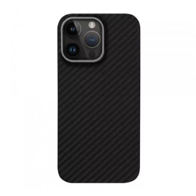 Чехол накладка Kevlar iPhone 15 Pro Черная