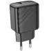 Мережевий зарядний пристрій Hoco CS22A USB-C (30W) Black, Чорний