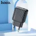 Мережевий зарядний пристрій Hoco CS22A USB-C (30W) Black, Чорний