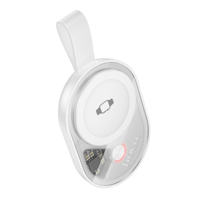 Беспроводное зарядный устройство Hoco CW60  iWatch White, Білий