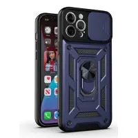 Чохол накладка Serge Ring Camshield Xiaomi Redmi 14c  Синя