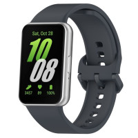 Ремешок Samsung Galaxy Fit 3 Силикон Platinum Steel Grey