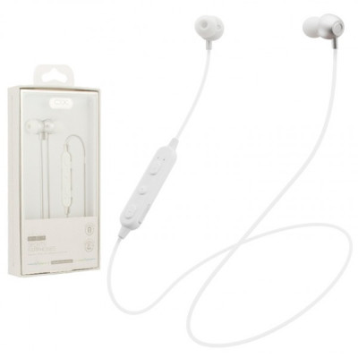 Беспроводные Bluetooth-наушники XO BS15 White, белые