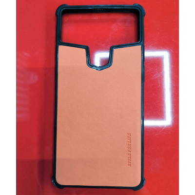 Универсальная накладка для телефона Colour 6.3"-6.5" Оранжевая