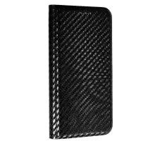 Чехол-книжка Carbon Xiaomi Redmi 15 Global (169mm) Черная