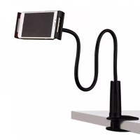 Настольный держатель Ring Lazy Bracket Black, Чёрный Настольный держатель Ring Lazy Bracket Black, Чёрный