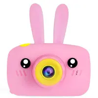 Дитяча камера T15 Зайчик Рожевий Дитяча камера T15 Зайчик Рожевий