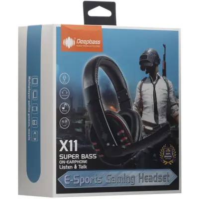 HF Наушники PC DeepBass X11 HF Наушники PC DeepBass X11
