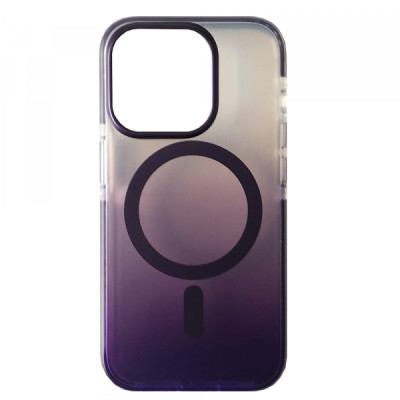 Чехол Накладка Mystic MagSafe iPhone 15 Pro Фиолетовая (Purple)