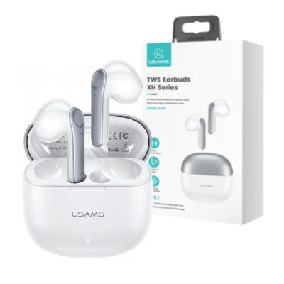 Безпровідні навушники Usams XH09 TWS Earbuds XH Series Bluetooth 5.1 White, білий