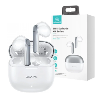 Беспроводные наушники Usams XH09 TWS Earbuds XH Series Bluetooth 5.1 White, белый