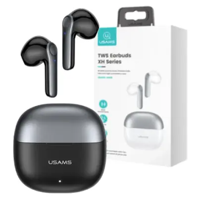 Безпровідні навушники Usams XH09 TWS Earbuds XH Series Bluetooth 5.1 Black, чорний Безпровідні навушники Usams XH09 TWS Earbuds XH Series Bluetooth 5.1 Black, чорний