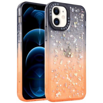 Чохол накладка Shiny-S Samsung S901 (S22) Чорно/Помаранчева