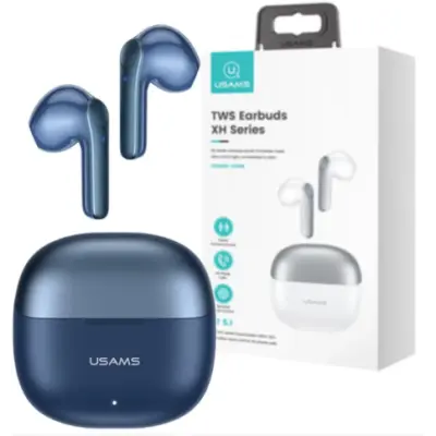 Безпровідні навушники Usams XH09 TWS Earbuds XH Series Bluetooth 5.1 Blue, синій Безпровідні навушники Usams XH09 TWS Earbuds XH Series Bluetooth 5.1 Blue, синій