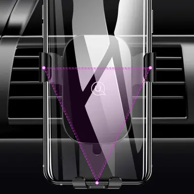 Автотримач Usams ZJ052 Gravity Black, Чорний