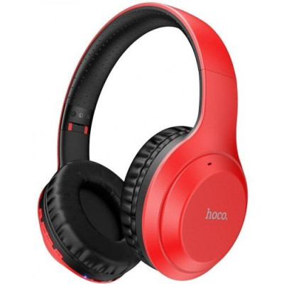 Безпровідні навушники Hoco W30 Fun Move Red, червоні