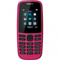 Мобильный телефон Nokia 105 Dual Sim Pink, розовый