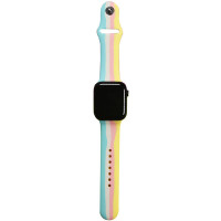 Ремінець Amazfit Bip Силікон Rainbow Жовтий/Блакитний Ремінець Amazfit Bip Силікон Rainbow Жовтий/Блакитний