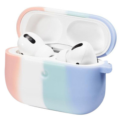 Чохол для AirPods 3 Colorfull Рожевий/Бузковий