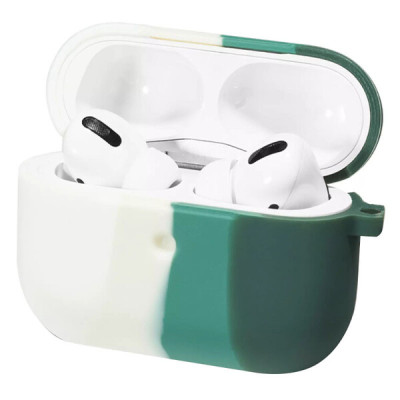 Чохол для AirPods 3 Colorfull Білий/Зелений