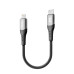 Кабель Ridea RC-US42 Type-C - Lightning 30W 0.25m Чорний