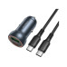 Автомобильное зарядное устройство Borofone BZ32 PD48W QC3.0 Type-C to Type-C Сірий