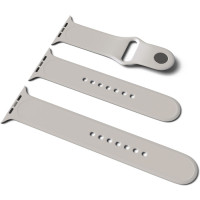 Ремінець Apple Watch 38мм Силікон 2од. Стоун Ремінець Apple Watch 38мм Силікон 2од. Стоун