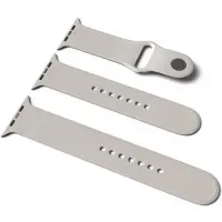 Ремешок Apple Watch 38мм Силикон 2ед. Стоун