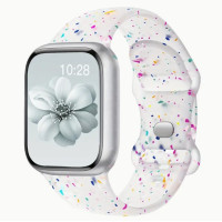Ремінець Apple Watch 42мм Силікон Confetti Прозорий Ремінець Apple Watch 42мм Силікон Confetti Прозорий