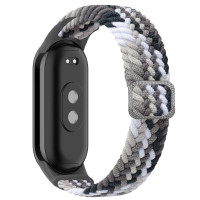 Ремешок Plaited Mi Band 8/9 Разноцветный/Серый