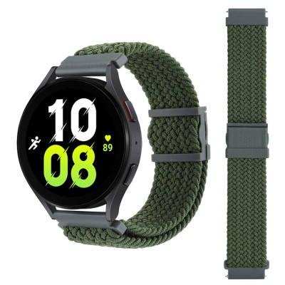 Ремінець Універсальний 22мм Elastic Adjustment Зелений /Pine Green