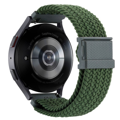 Ремінець Універсальний 22мм Elastic Adjustment Зелений /Pine Green