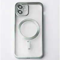 Чехол Накладка Metal Matte MagSafe iPhone 12 mini мятная