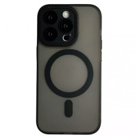 Чехол накладка Protective Camera Matte iPhone 15 Черная Чехол накладка Protective Camera Matte iPhone 15 Черная