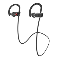 Безпровідні навушники Hoco ES7 Sport Black, чорні Безпровідні навушники Hoco ES7 Sport Black, чорні