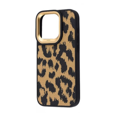 Чехол накладка Kajsa Glamorus iPhone 15 Золотая