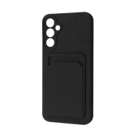 Чехол накладка WAVE Colorful Pocket Samsung A356 (A35 5G) Черная