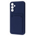 Накладка WAVE Colorful Pocket Samsung A356 (A35 5G) Синя