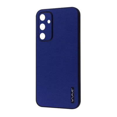 Чохол накладка Wave Leather Samsung A556 (A55) Синя