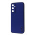 Накладка Wave Leather Samsung A556 (A55) Синя