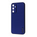 Чохол накладка Wave Leather Samsung A556 (A55) Синя